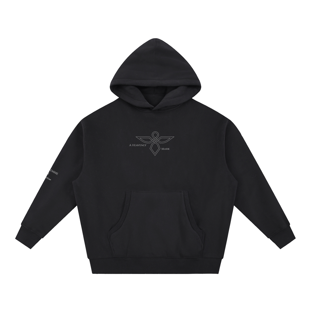 The Heavenly Mark Oversized Fleece Hoodie Unisex