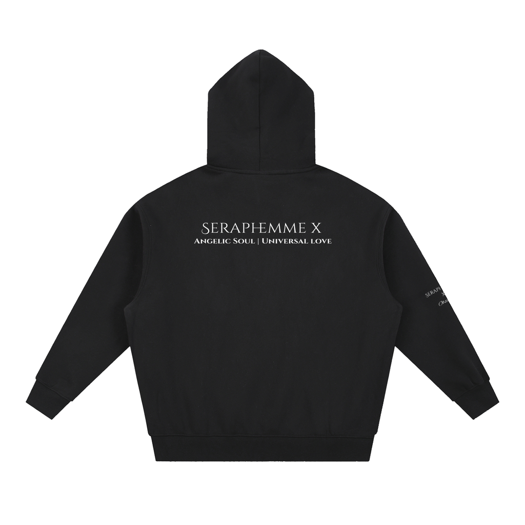The Heavenly Mark Oversized Fleece Hoodie Unisex